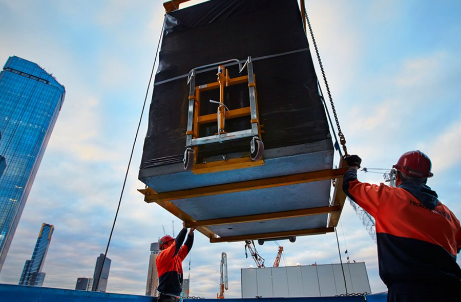 Installtion prefabricated bathroom modules – ATEPAA PODS